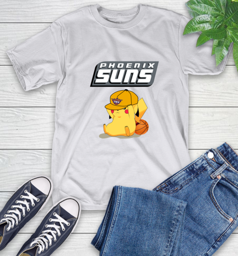 NBA Pikachu Basketball Sports Phoenix Suns T-Shirt 12