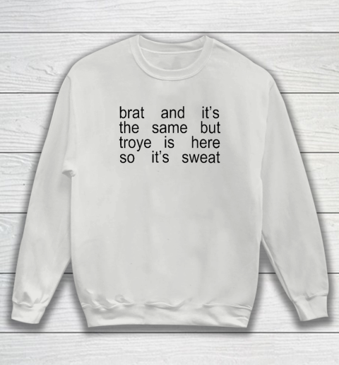 Sweat Tour  Sweat Brat Green Sweatshirt 3