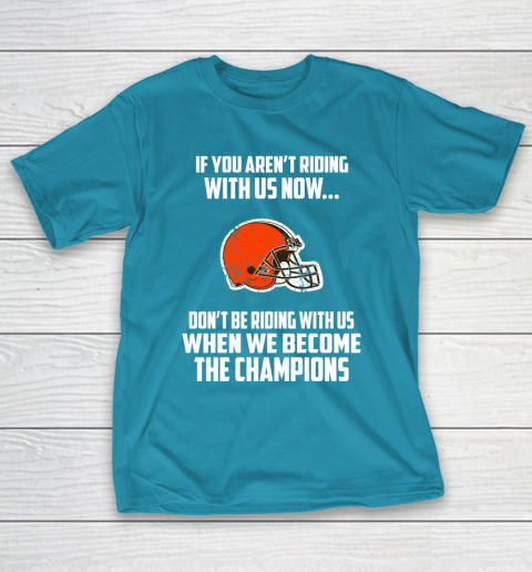 NFL Cleveland Browns Football We Become The Champions T-Shirt 7