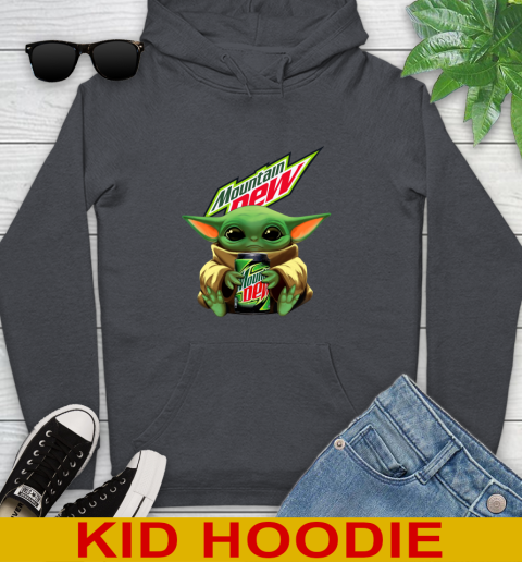 Star Wars Baby Yoda Hugs Mountain Dew Soft Drink Shirt 142