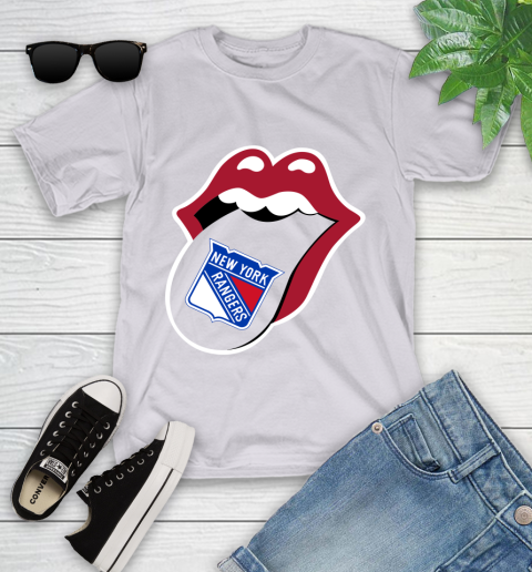 New York Rangers NHL Hockey Lips I Root For My Team Adoring Fan 106