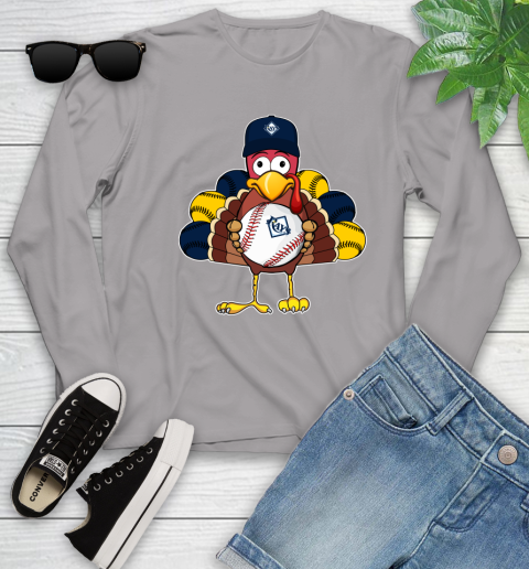 Tampa Bay Rays Turkey thanksgiving Youth Long Sleeve 5