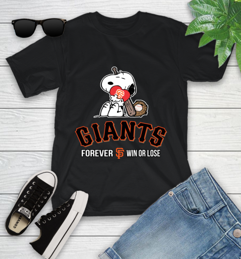MLB The Peanuts Movie Snoopy Forever Win Or Lose Baseball San Francisco Giants 104