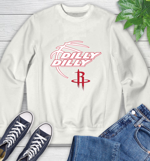 NBA Houston Rockets Dilly Dilly Basketball Sports Sweatshirt