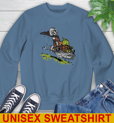 Baby Yoda and Mando Shirt 32