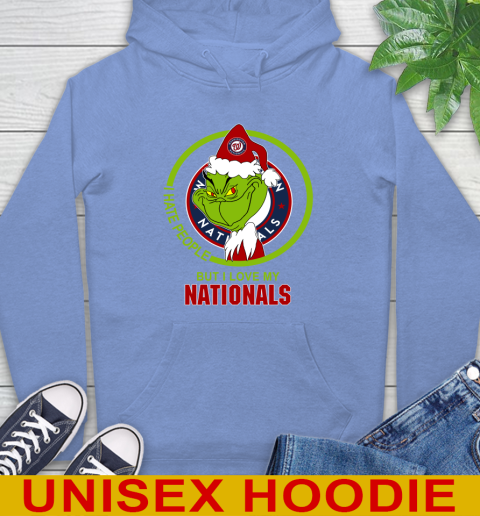Washington Nationals MLB Christmas Grinch I Hate People But I Love My Favorite Baseball Team Hoodie 11