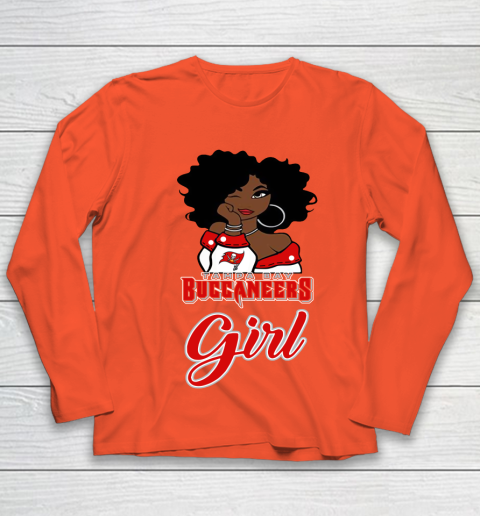 Tampa Bay Buccaneers Girl NFL Youth Long Sleeve 4