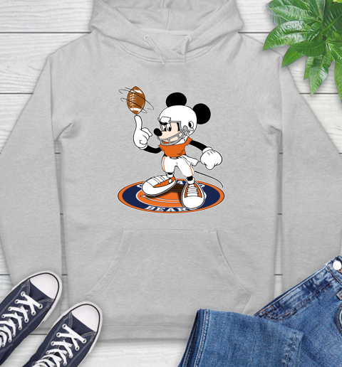 NFL Football Chicago Bears Cheerful Mickey Disney Shirt Hoodie 6