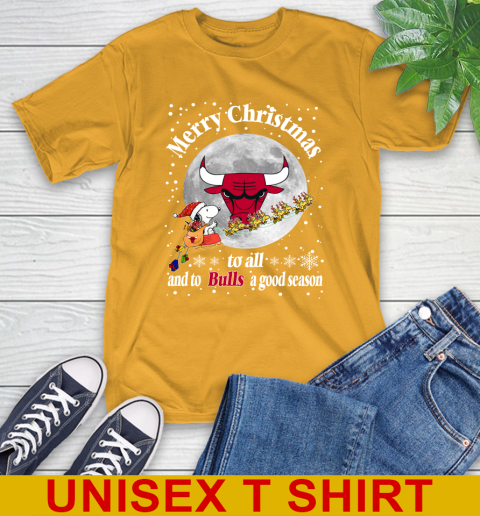Chicago Bulls Merry Christmas To All And To Bulls A Good Season NBA Basketball Sports T-Shirt 2