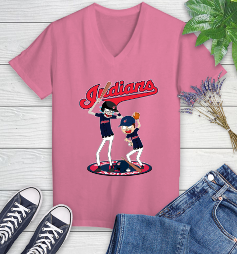 MLB Cleveland Indians Rick And Morty Baseball 89