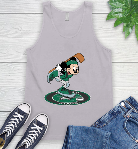 NHL Hockey Dallas Stars Cheerful Mickey Disney Shirt Tank Top 4