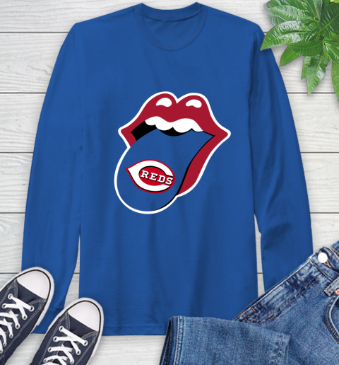 Cincinnati Reds MLB Baseball Lips I Root For My Team Adoring Fan 66