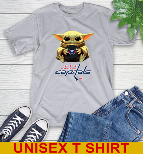 NHL Hockey Washington Capitals Star Wars Baby Yoda Shirt 6