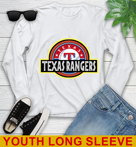 MLB Texas Rangers Jurassic Park Dinosaur Movie Baseball Sports 122