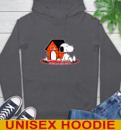 NFL Football Cleveland Browns Snoopy The Peanuts Movie Shirt Hoodie 7