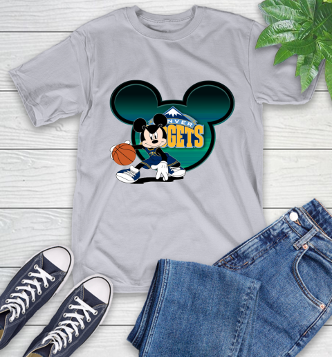 NBA Denver Nuggets Mickey Mouse Disney Basketball T-Shirt 6