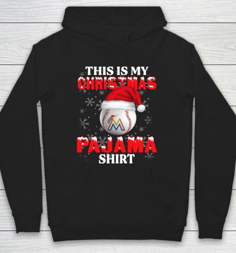 Miami Marlins This Is My Christmas Pajama Shirt MLB Hoodie