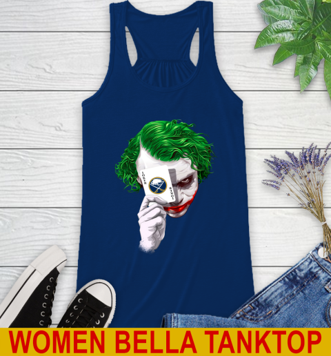 Buffalo Sabres NHL Hockey Joker Card Shirt Racerback Tank 7