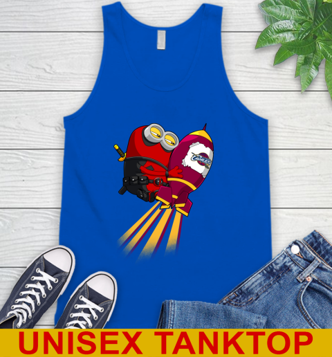 NBA Basketball Cleveland Cavaliers Deadpool Minion Marvel Shirt Tank Top 4