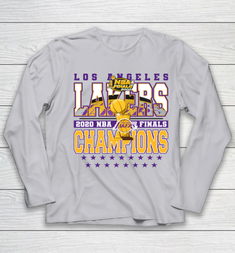 LA Lakers 2020 NBA Finals Champions Youth Long Sleeve 3