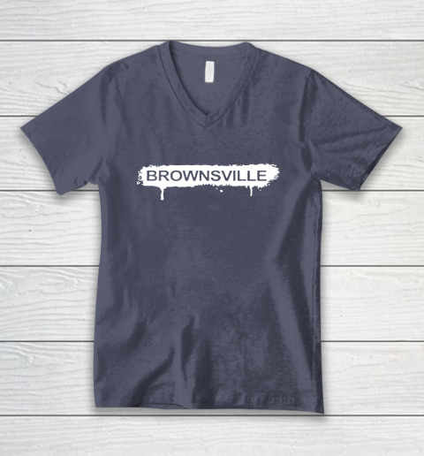 Mike Tyson Brownsville V-Neck T-Shirt 7