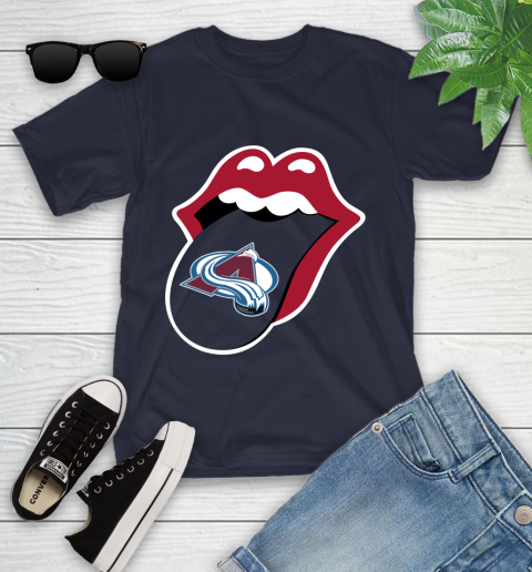 Colorado Avalanche NHL Hockey Lips I Root For My Team Adoring Fan 105
