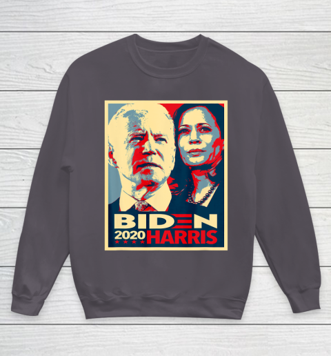 Joe Biden Kamala Harris Hope  Biden Harris 2020 Youth Sweatshirt 6