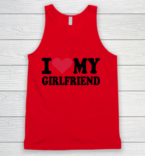 I Heart My Girlfriend  I Love My Girlfriend Funny Tank Top 3