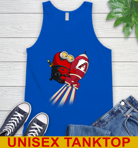 MLB Baseball Arizona Diamondbacks Deadpool Minion Marvel Shirt Tank Top 4