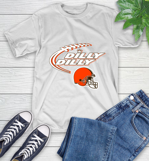 NFL Cleveland Browns Dilly Dilly Football Sports T-Shirt