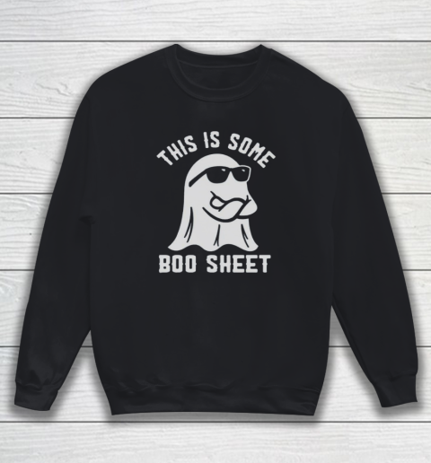 This Is Some Boo Sheet Shirt Funny Ghost Spooky Cute Sweatshirt