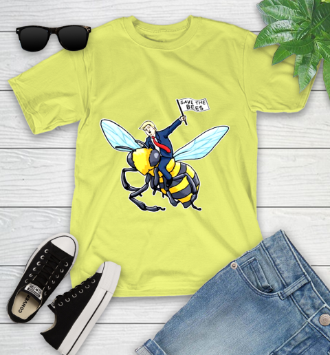 Save The Bees Donald Trump shirt Youth T-Shirt 8