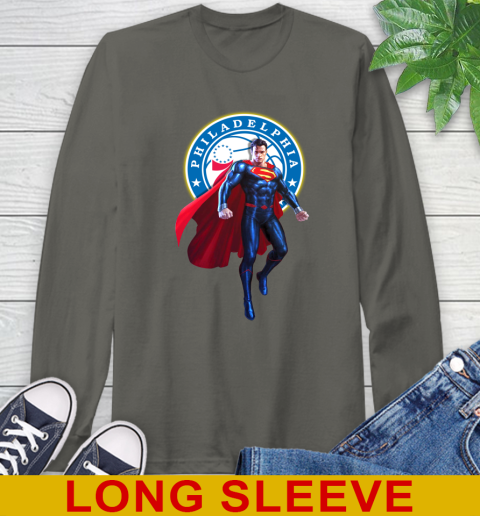 NBA Awesome Superman Basketball Sports Philadelphia 76ers 65