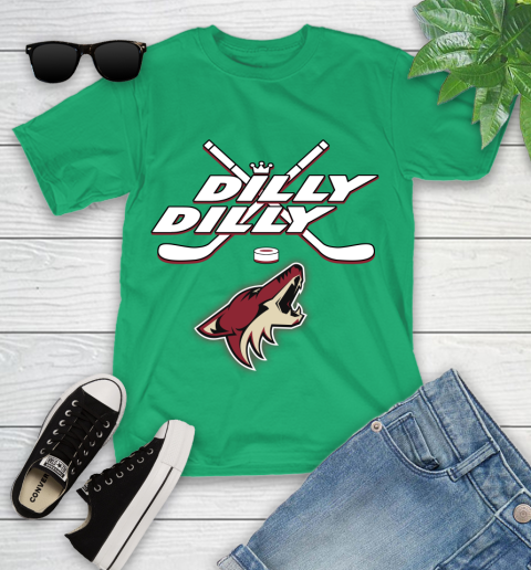 NHL Arizona Coyotes Dilly Dilly Hockey Sports Youth T-Shirt 6