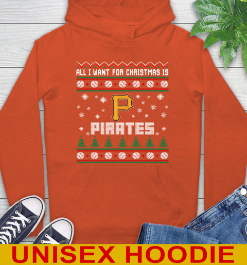 MLB All I Want For Christmas Is Pittsburgh Pirates Baseball Sports 16