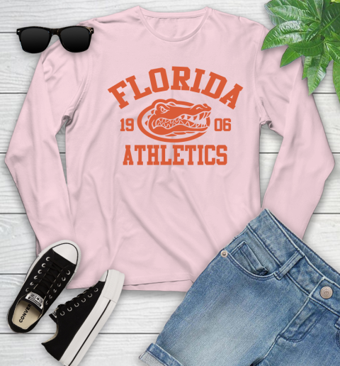 Blue Shirt in Football Youth Long Sleeve 10