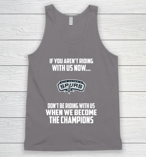 NBA San Antonio Spurs Basketball We Become The Champions Tank Top 6