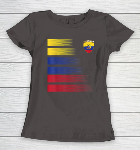 Ecuador Football Shirt Ecuadorian Soccer Jersey Women's T-Shirt 5