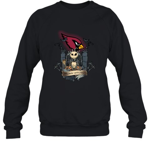 Arizona Cardinals Jack Skellington This Is Halloween NFL Sweatshirt