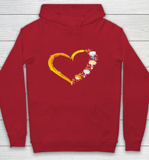 Heart The Golden Girls Thank you for being a friend Youth Hoodie 7