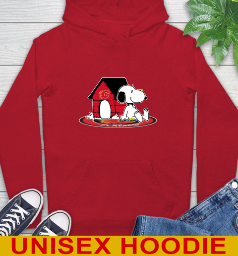 NHL Hockey Calgary Flames Snoopy The Peanuts Movie Shirt Hoodie 10