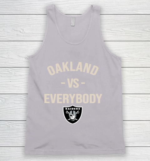 Oakland Raiders Vs Everybody Tank Top 3