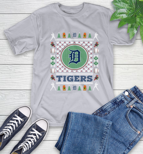 Detroit Tigers Merry Christmas MLB Baseball Loyal Fan Ugly Shirt 6
