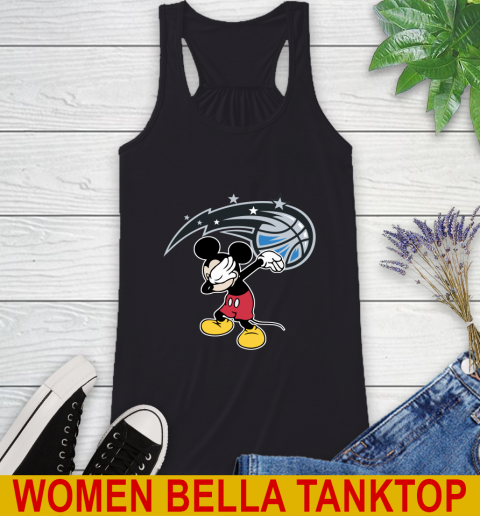 Orlando Magic NBA Basketball Dabbing Mickey Disney Sports Racerback Tank 2