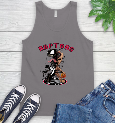 NBA Toronto Raptors Basketball Venom Groot Guardians Of The Galaxy Tank Top 7