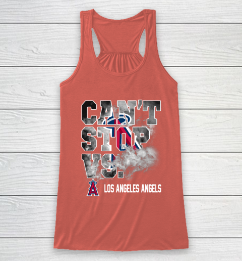MLB Los Angeles Angels Baseball Can't Stop Vs Los Angeles Angels Racerback Tank 3