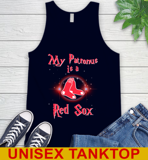 MLB Baseball Harry Potter My Patronus Is A Boston Red Sox Tank Top 2