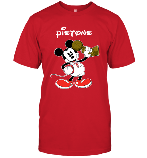 Mickey Detroit Pistons Unisex Jersey Tee