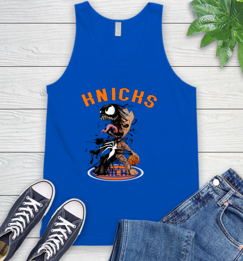 NBA New York Knicks Basketball Venom Groot Guardians Of The Galaxy Tank Top 5