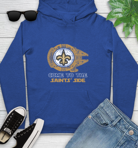 NFL Come To The New Orleans Saints Wars Football Sports Youth Hoodie 11